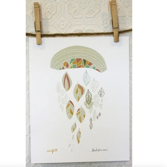 Leah Duncan Etsy Nursery Kids Room Decor Print 8 x 10 Whimsical Wall Art - Picture 1 of 3